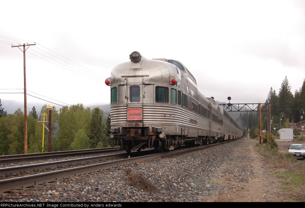 Old California Zephyr car